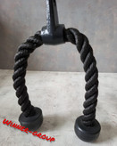 طناب پشت بازو دودست بدنسازی وینرگروپ با دسته پلاستیکی مقاوم