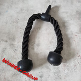 طناب پشت بازو دودست بدنسازی وینرگروپ با دسته پلاستیکی مقاوم