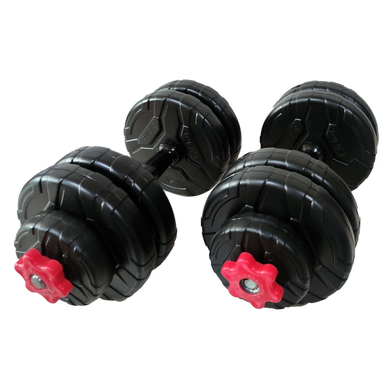 دمبل متغیر تمام لاستیک وینرگروپ با ظرافت زیبا