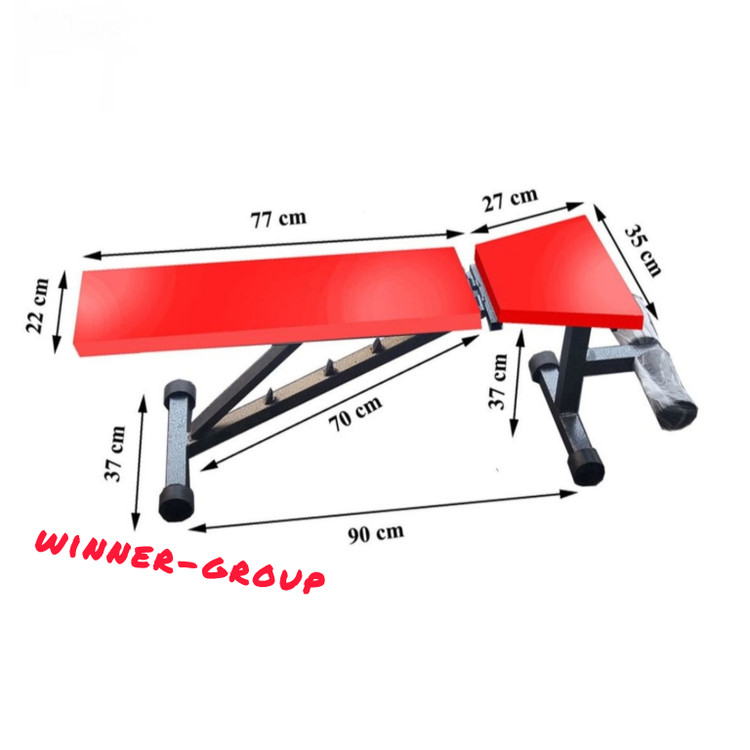 پد نرم میز شکم برای تمرین راحت و ایمن