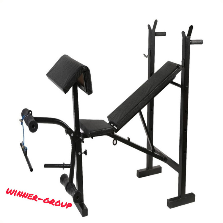 میز پرس بدنسازی تاشو وینر گروپ با حرکات جلو پا