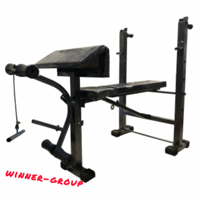 میز پرس بدنسازی تاشو وینر گروپ با حرکات جلو بازو