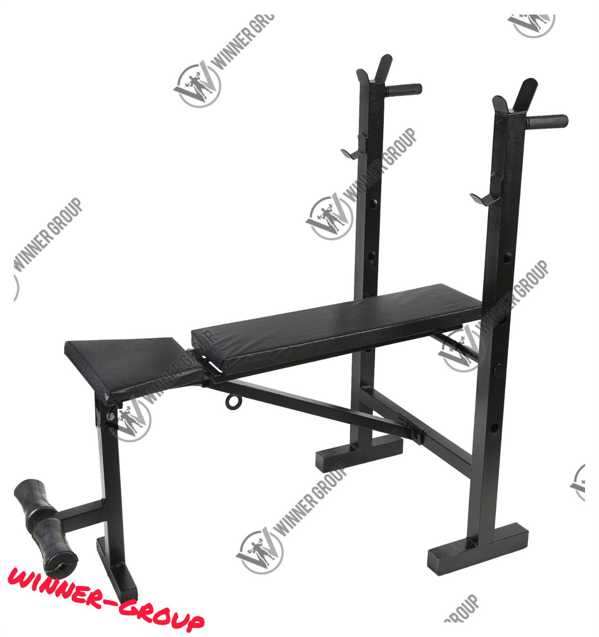 میز پرس پنج کاره خانگی تاشو وینرگروپ با بدنه مقاوم و پدهای ارگونومیک