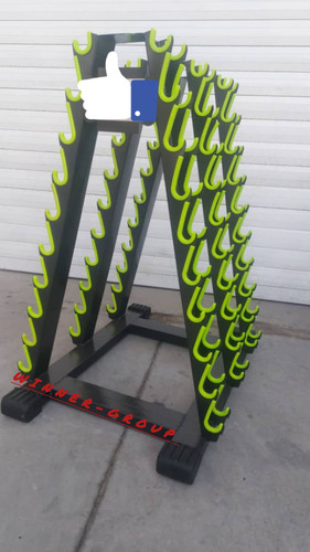 استند دمبل 6 طرفه وینرگروپ با طراحی زیبا و ایمن