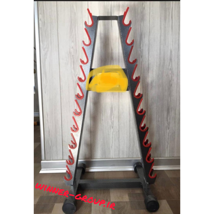 استند دمبل ایروبیک دو طرفه وینرگروپ با طراحی جمعوجور و سبک