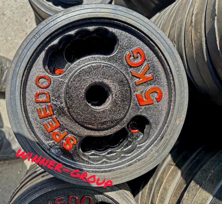 وزنه چدنی بدنسازی خانگی و باشگاهی