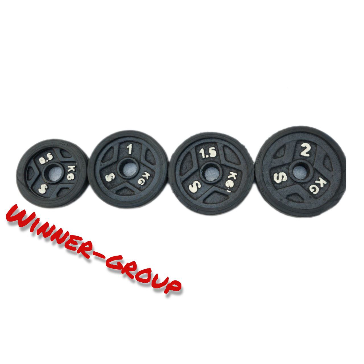 دیسک هالتر تمام لاستیک وینرگروپ ضد ضربه و ضد خش