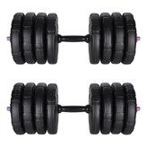 دمبل متغیر وینرگروپ با صفحههای لاستیکی جنس سخت