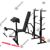 میز بدنسازی مدرج وینرگروپ با ساختار فولادی مقاوم