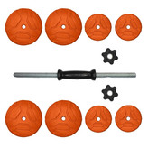 دمبل متغیر وینرگروپ با صفحههای لاستیکی ضد ضربه