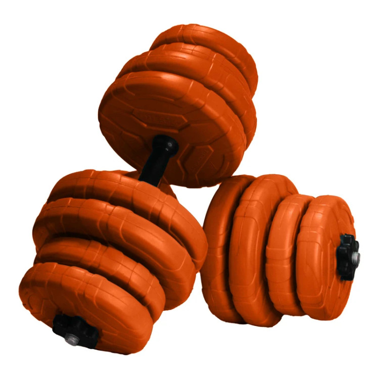 دمبل متغیر وینرگروپ با صفحههای لاستیکی جنس سخت