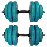 دمبل متغیر وینرگروپ با صفحههای لاستیکی جنس سخت