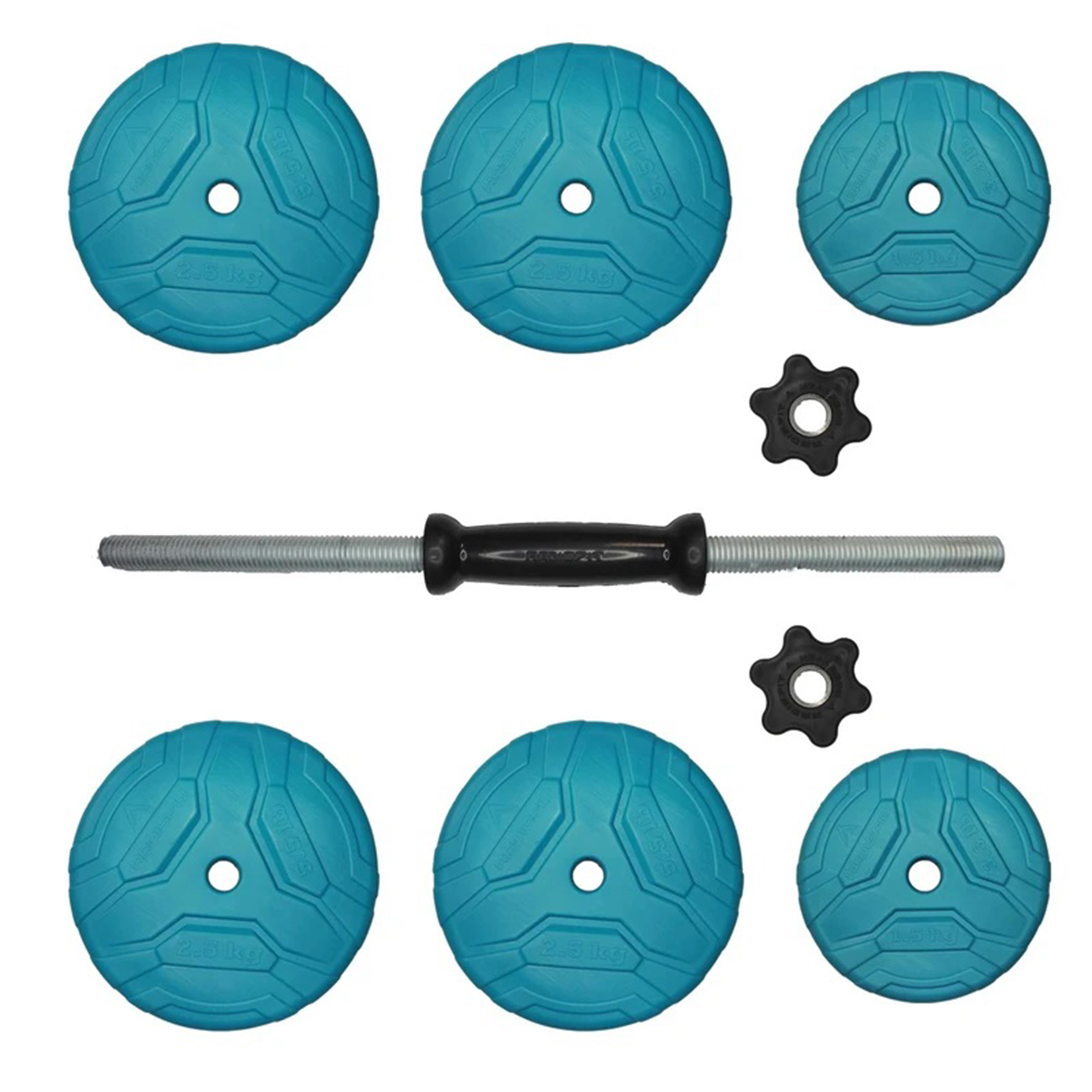 دمبل قابل تنظیم وینرگروپ با روکش لاستیکی مقاوم