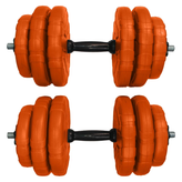 دمبل قابل تنظیم وینرگروپ با روکش لاستیکی مقاوم