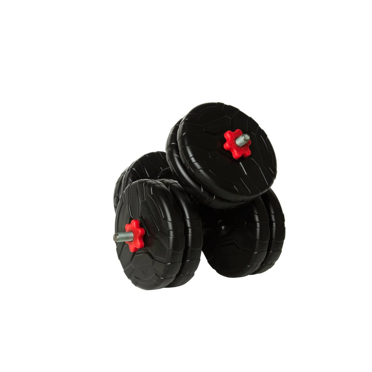 دمبل متغیر وینرگروپ با صفحههای لاستیکی جنس سخت