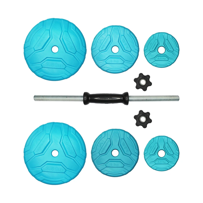 دمبل متغیر وینرگروپ با صفحه‌های لاستیکی نشکن و بسیار مقاوم