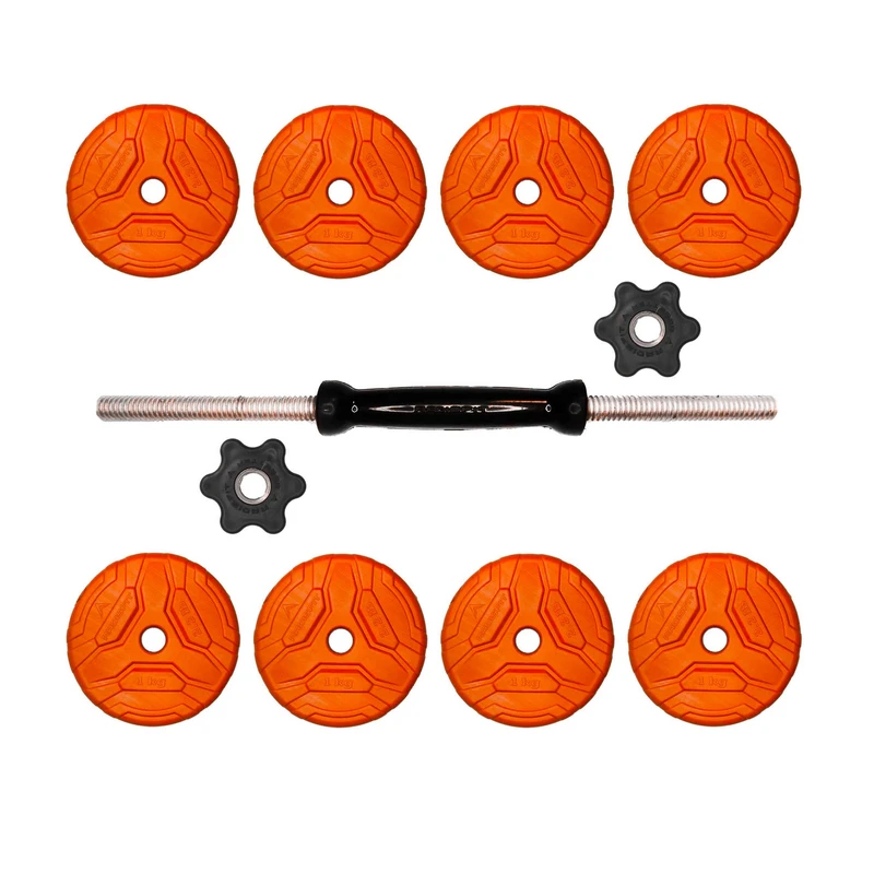 دمبل متغیر وینرگروپ با صفحه‌های لاستیکی جنس سخت
