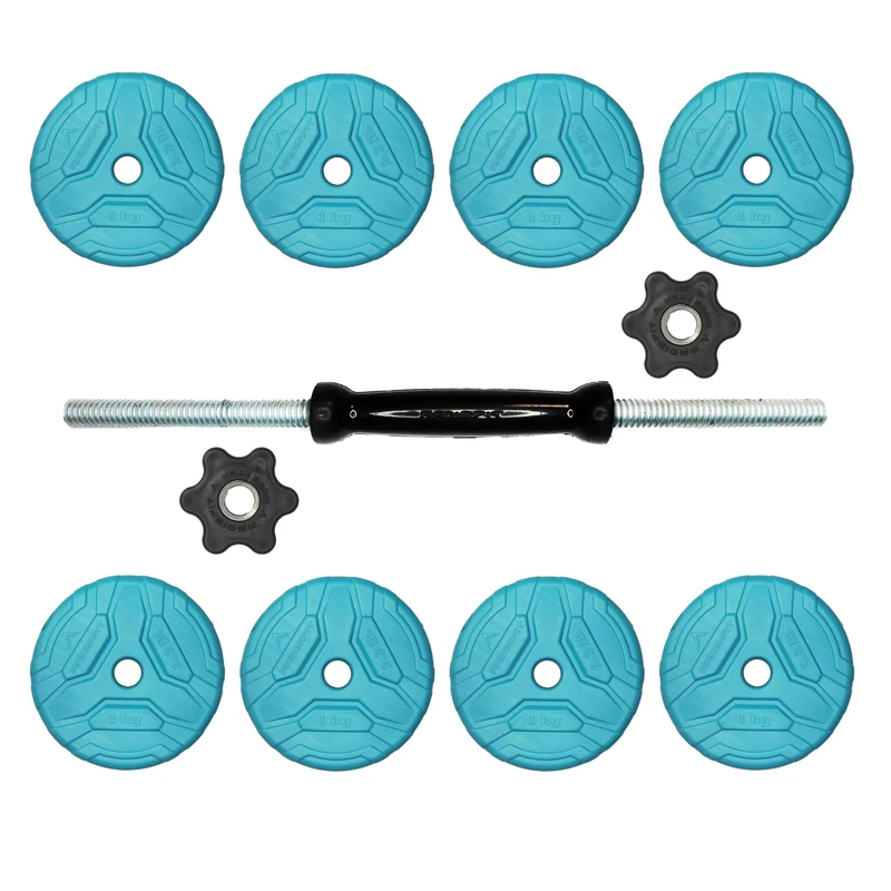 دمبل متغیر وینرگروپ با صفحه‌های لاستیکی نشکن و بسیار مقاوم