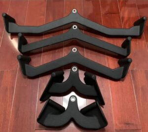 دسته قایقی مگ روکش‌دار برای دستگاه بدنسازی