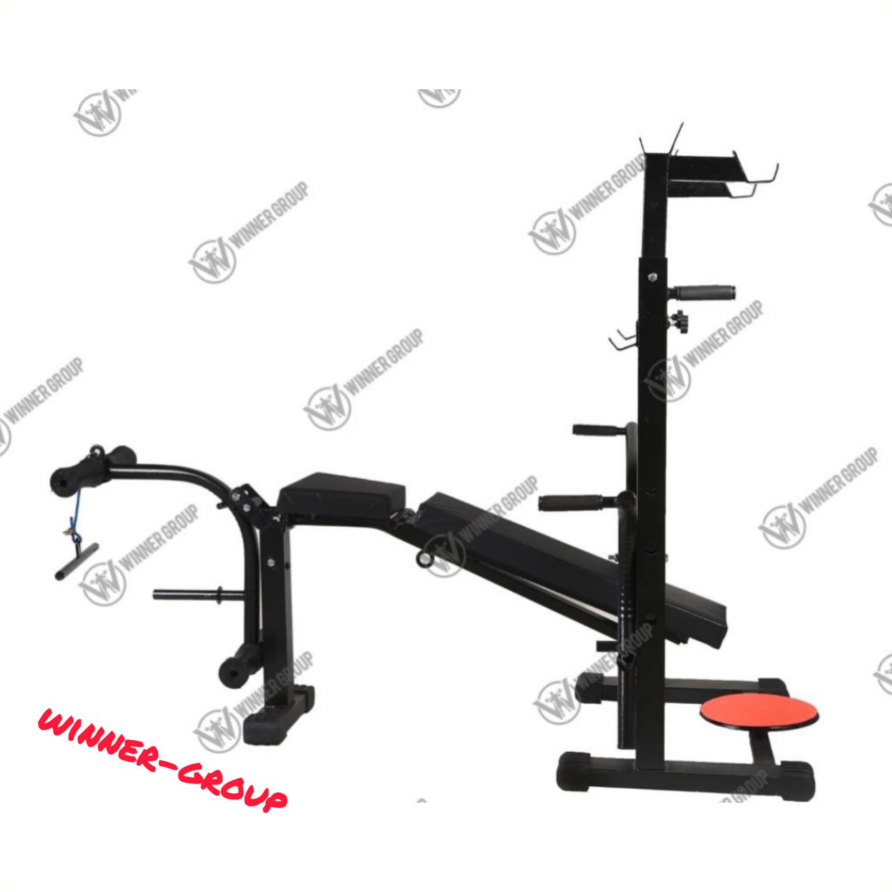 نیمکت پرس چندکاره با قابلیت 24 حرکت حرفه ای