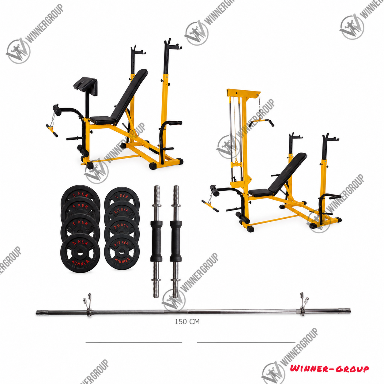 پکیج بدنسازی خانگی کامل